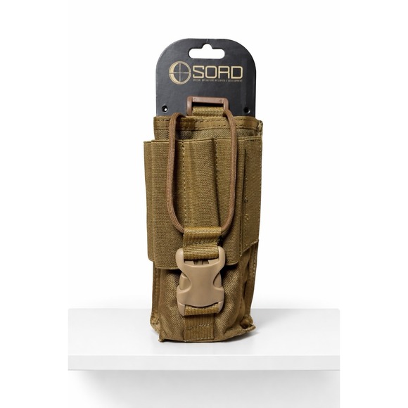 SORO Other - SORD MOLLE Tactical Mag Pouch Coyote Tan Rifle Magazine Holder New